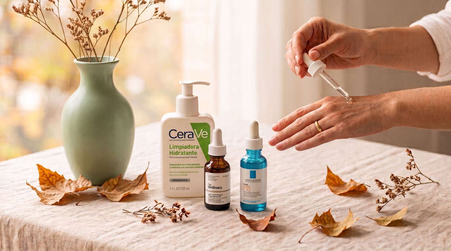 Reparar la barrera cutánea en otoño: la rutina 'skinimalist' analizada en el comparador BeautyFind